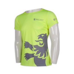 T951 訂製女裝淨色T恤 印花T恤 100%滌 T恤製造商    螢光綠  好看 t 恤 T951 訂製女裝淨色T恤 印花T恤 100%滌 T恤製造商    螢光綠  好看 t 恤